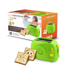 Toster Esperanza SMILEY EKT003 (750W kolor zielony)