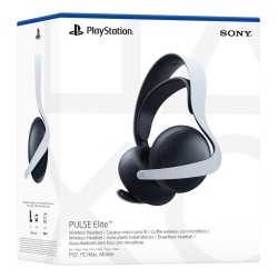 Sony PULSE Elite Zestaw słuchawkowy Bezprzewodowy Opaska na głowę Gaming Bluetooth Czarny, Biały