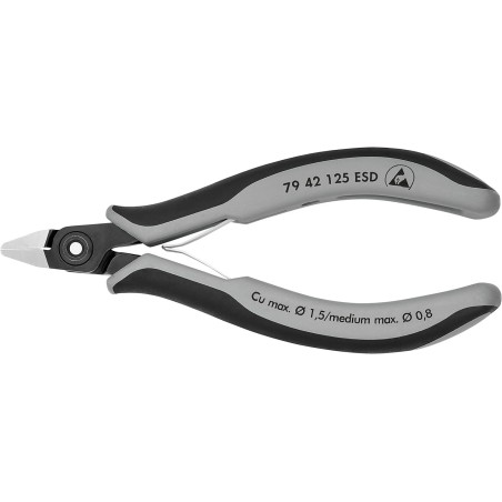 Szczypce RSEK-125 OKS obc. boczne precyzyjne Knipex