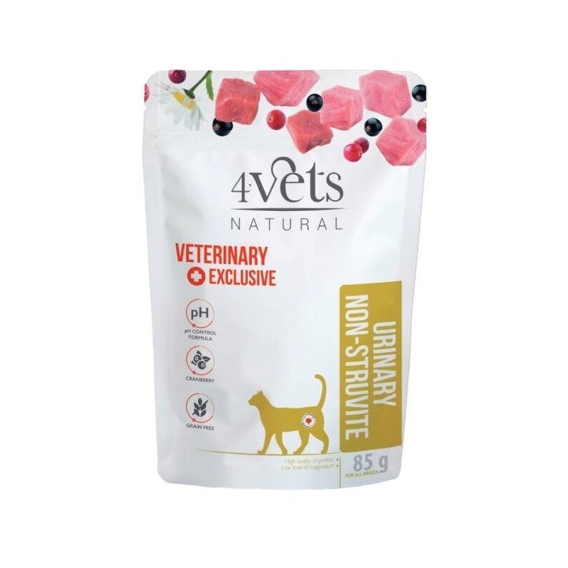 4VETS NATURAL - Urinary No Struvit Cat 85G