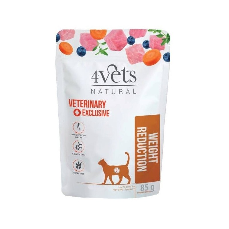 4VETS NATURAL - Weight Reduction Cat 85G 4VETS NATURAL - Weight Reduction Cat 85G
