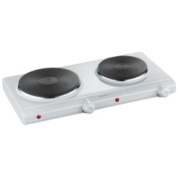 SEVERIN KUCHENKA ELEKTRYCZNA 2 PALNIKOWA, BIAŁA, 2500W DK 1042