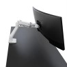 Ergotron HX Desk Monitor Arm Biały - uchwyt biurkowy do monitora