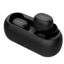 QCY T1C TWS Bezprzewodowe słuchawki Bluetooth 5.0 (czarne)