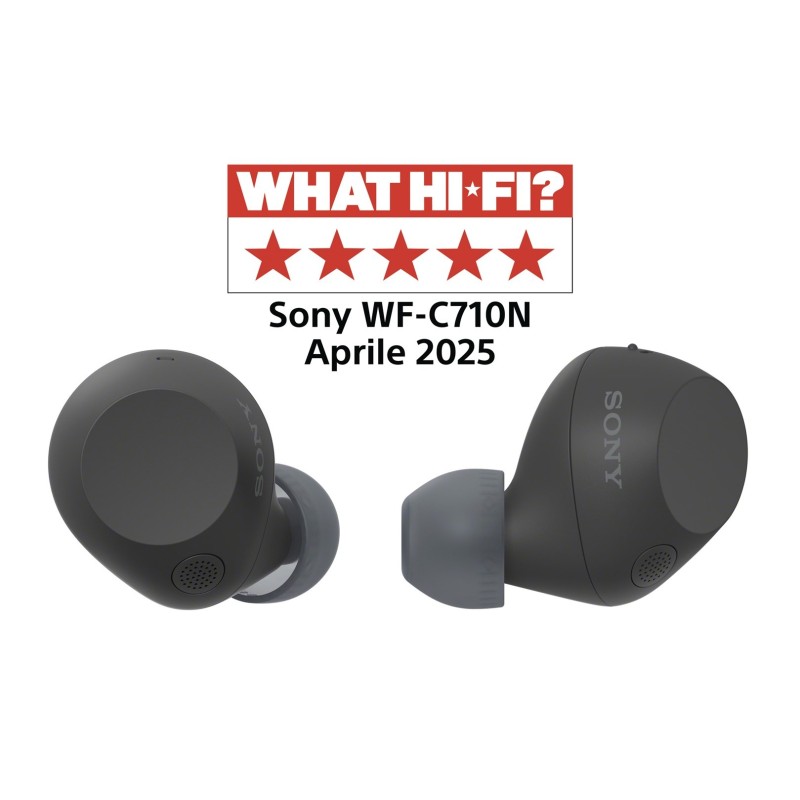 Słuchawki Sony WFC710NB True Wireless Stereo TWS, Połączenia/Muzyka, 20 - 20000 Hz, Zestaw słuchawkowy Słuchawki Sony WFC710NB True Wireless Stereo TWS, Połączenia/Muzyka, 20 - 20000 Hz, Zestaw słuchawkowy