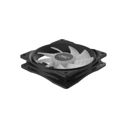 DeepCool RF120W Obudowa komputera Wentylator 12 cm Czarny, Półprzezroczysty 1 szt.