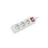 Przedłużacz Lanberg PS1-03E-0300-W (3m kolor biały)