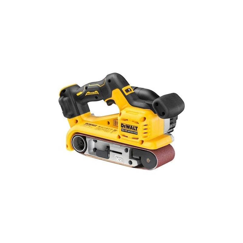DeWALT DCW220NT-XJ przenośna szlifierka Szlifierka taśmowa Czarny, Żółty