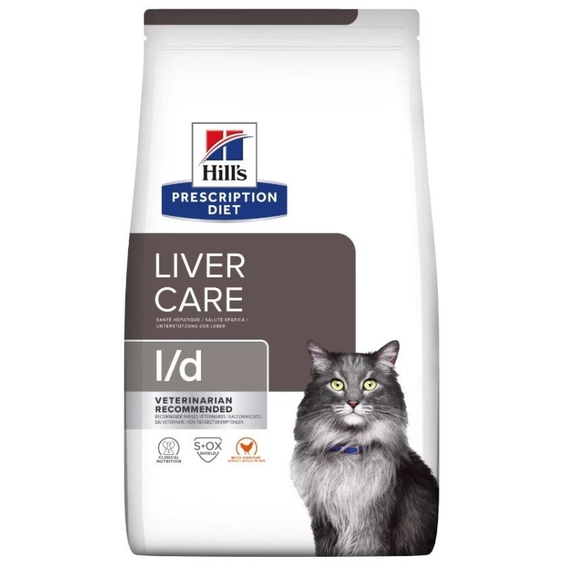 Hill's PD l/d liver care, chicken,dla kota 1.5 kg Hill's PD l/d liver care, chicken,dla kota 1.5 kg
