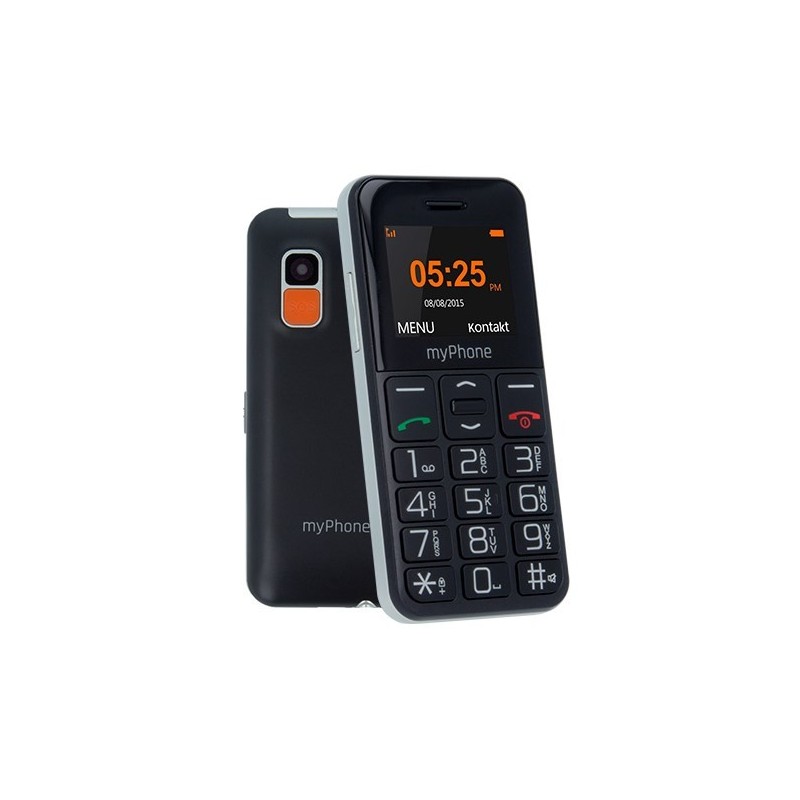 myPhone Halo Easy 4,32 cm (1.7") 70 g Czarny, Szary Telefon dla początkujących myPhone Halo Easy 4,32 cm (1.7") 70 g Czarny, Szary Telefon dla początkujących