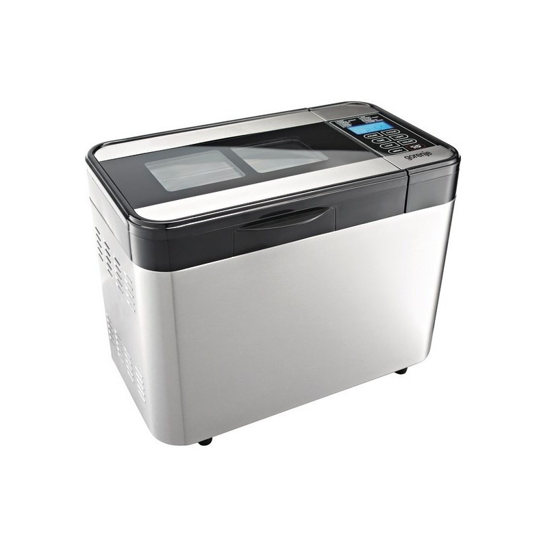 Gorenje Wypiekacz do chleba BM1400E Moc 815 W Liczba programów 12 Wyświetlacz LCD Stal nierdzewna Gorenje Wypiekacz do chleba BM1400E Moc 815 W Liczba programów 12 Wyświetlacz LCD Stal nierdzewna