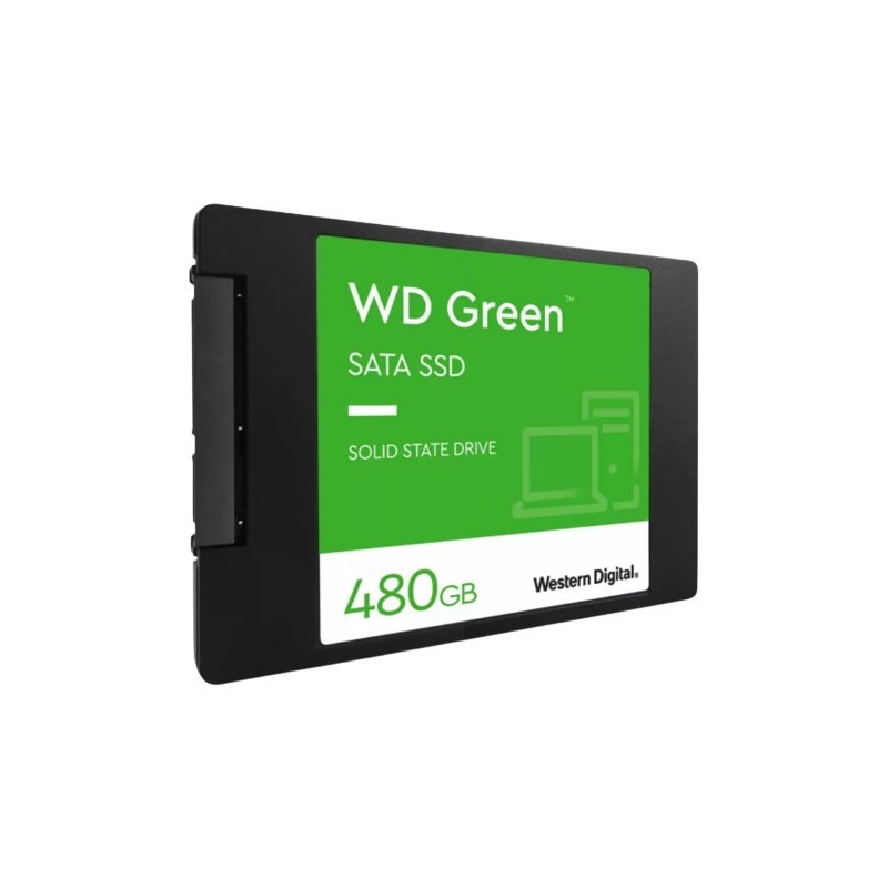 SSD SATA 2.5" 480GB SLC 6GB/S/GREEN WDS480G3G0A WDC SSD SATA 2.5" 480GB SLC 6GB/S/GREEN WDS480G3G0A WDC