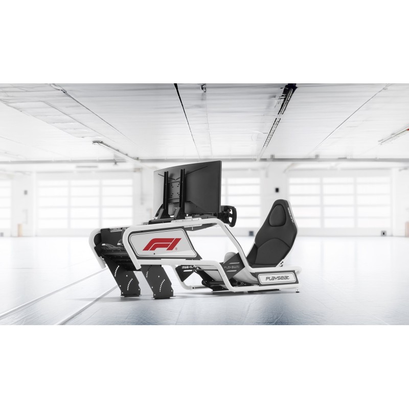 Playseat Formula Intelligence - F1 Edition Uniwersalny fotel dla gracza Obite siedzisko Czarny, Biały Playseat Formula Intelligence - F1 Edition Uniwersalny fotel dla gracza Obite siedzisko Czarny, Biały