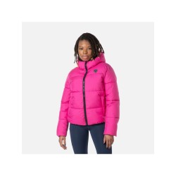 Damska kurtka Rossignol W Puffy Hood Jkt w kolorze różowym