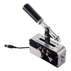 Thrustmaster 4060306 kontroler gier Czarny, Srebrny USB Hamulec ręczny PC, PlayStation 4, PlayStation 5, Xbox One, Xbox One S,