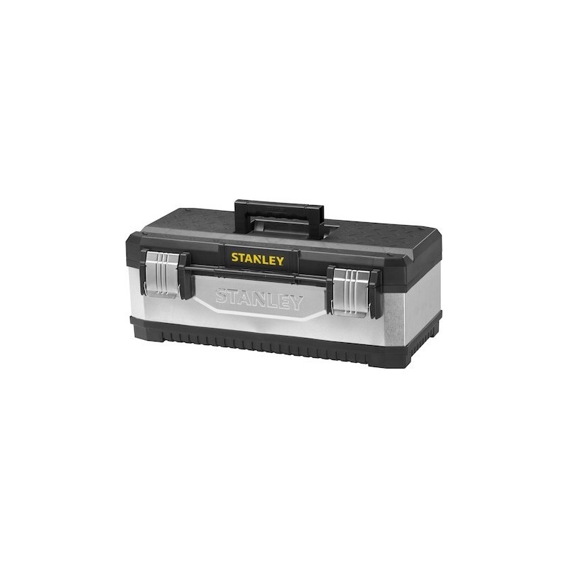 Black & Decker 1-95-619 walizka na narzędzia Czarny, Srebrny Plastik, Stal