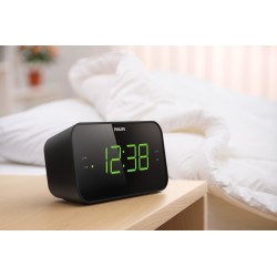 Philips TAR3306/12 budzik Cyfrowy budzik Czarny