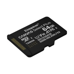 KINGSTON microSDXC 64GB Canvas Select Plus 3 + ADP