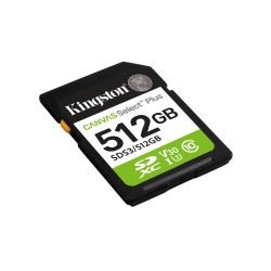 KINGSTON SDXC 512GB Canvas Select Plus Gen3 150MB/s