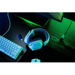 Razer BlackShark V2 Pro Zestaw słuchawkowy Bezprzewodowy Opaska na głowę Gaming Bluetooth Biały