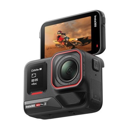 Insta360 Ace Pro 2 Dual Battery - kamera sportowa 8K z dwoma bateriami