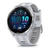 Zegarek sportowy Garmin Forerunner 965 mleczny kwarc