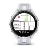 Zegarek sportowy Garmin Forerunner 965 mleczny kwarc