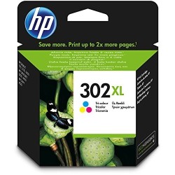 Tusz HP kolor HP 302XL, HP302XL F6U67AE