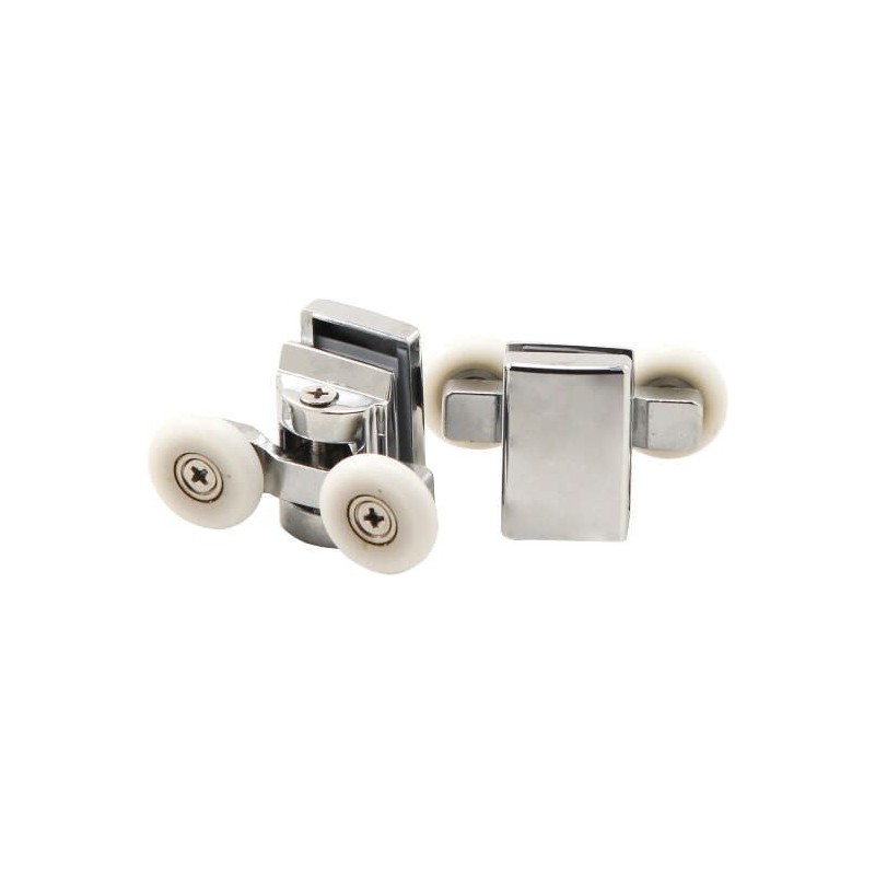 Rolki górne podwójne do szyb 6 mm - FI 23 mm