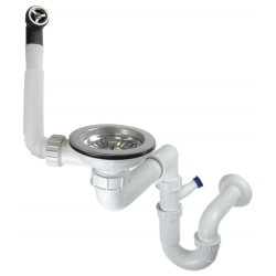 Syfon do zlewozmywaka granitowego 1-komorowego - Space-Saver