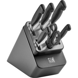 ZWILLING FOUR STAR Zestaw 5 noży w bloku samoostrzącym 2.0