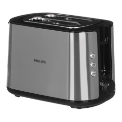Toster Philips Viva Collection HD2650/90 (950W kolor srebrny)