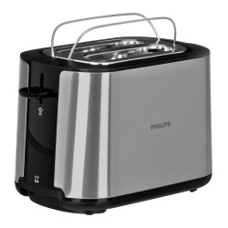 Toster Philips Viva Collection HD2650/90 (950W kolor srebrny)