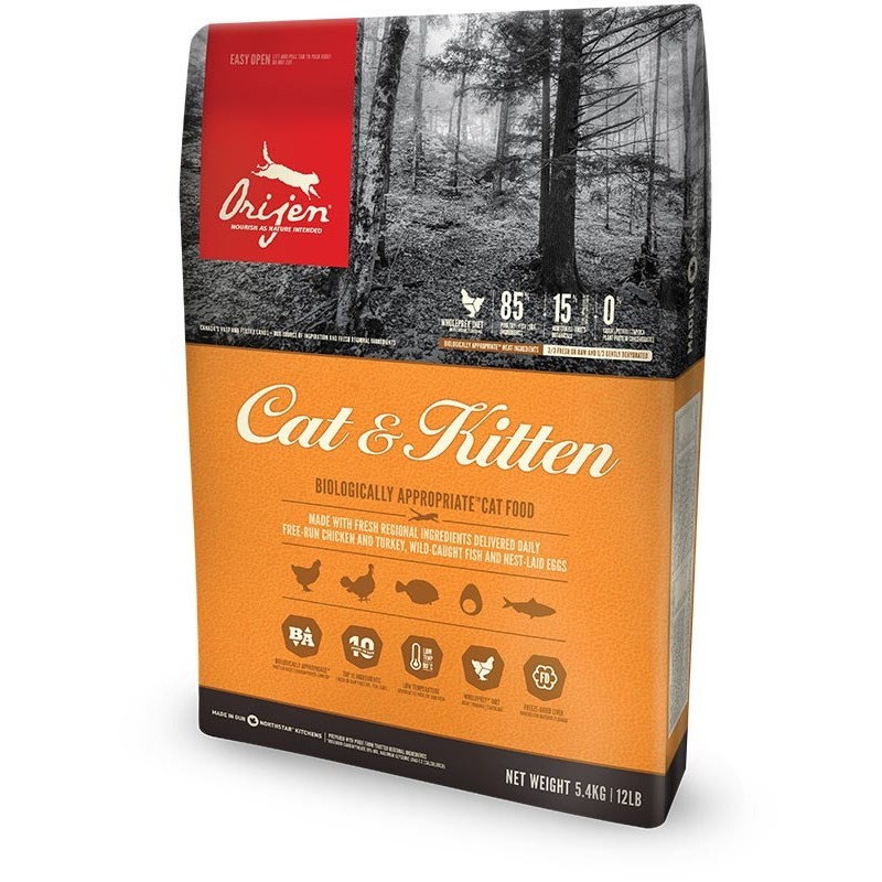 ORIJEN Original Cat - sucha karma dla kota - 340g ORIJEN Original Cat - sucha karma dla kota - 340g