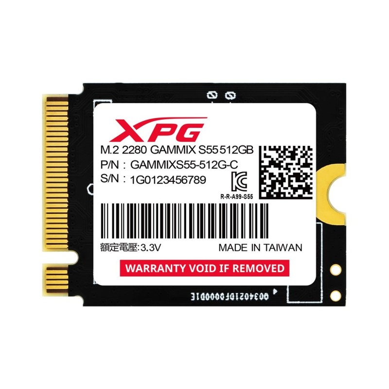 Dysk SSD Adata XPG GAMMIX S55 512GB M2230 Dysk SSD Adata XPG GAMMIX S55 512GB M2230