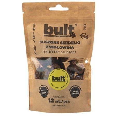 BULT Serdelki wołowe dla psa 12szt