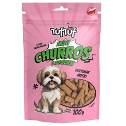 Tuf Tuf Mini Churros z drobiem dla psa 100g