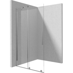 Ścianka prysznicowa walk-in 80 cm - przesuwna