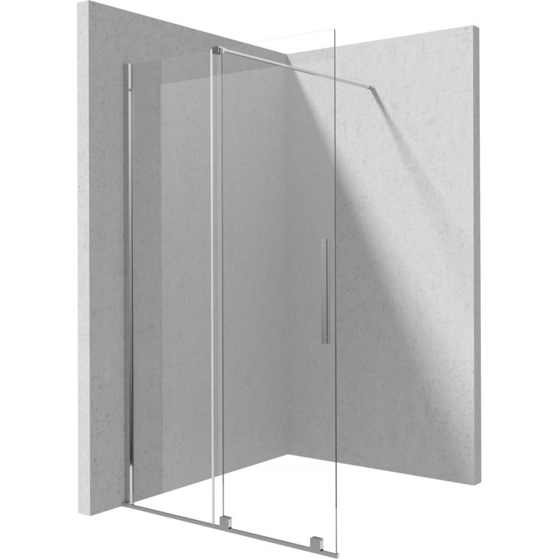 Ścianka prysznicowa walk-in 100 cm - przesuwna