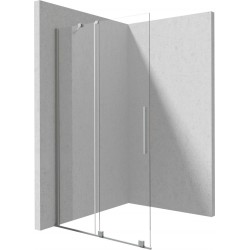 Ścianka prysznicowa walk-in o szerokości 140 cm - przesuwna