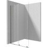 Ścianka prysznicowa walk-in o szerokości 140 cm - przesuwna