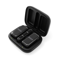 RODE Wireless Micro - 2-kanałowy cyfrowy system bezprzewodowy (Lightning, Czarny)