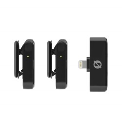 RODE Wireless Micro - 2-kanałowy cyfrowy system bezprzewodowy (Lightning, Czarny)
