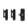 RODE Wireless Micro - 2-kanałowy cyfrowy system bezprzewodowy (Lightning, Czarny)