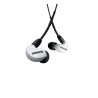 Shure SE215DYWH+UNI-EFS - Słuchawki douszne AONIC215 z pojedynczym przetwornikiem i kablem 3.5mm (białe)