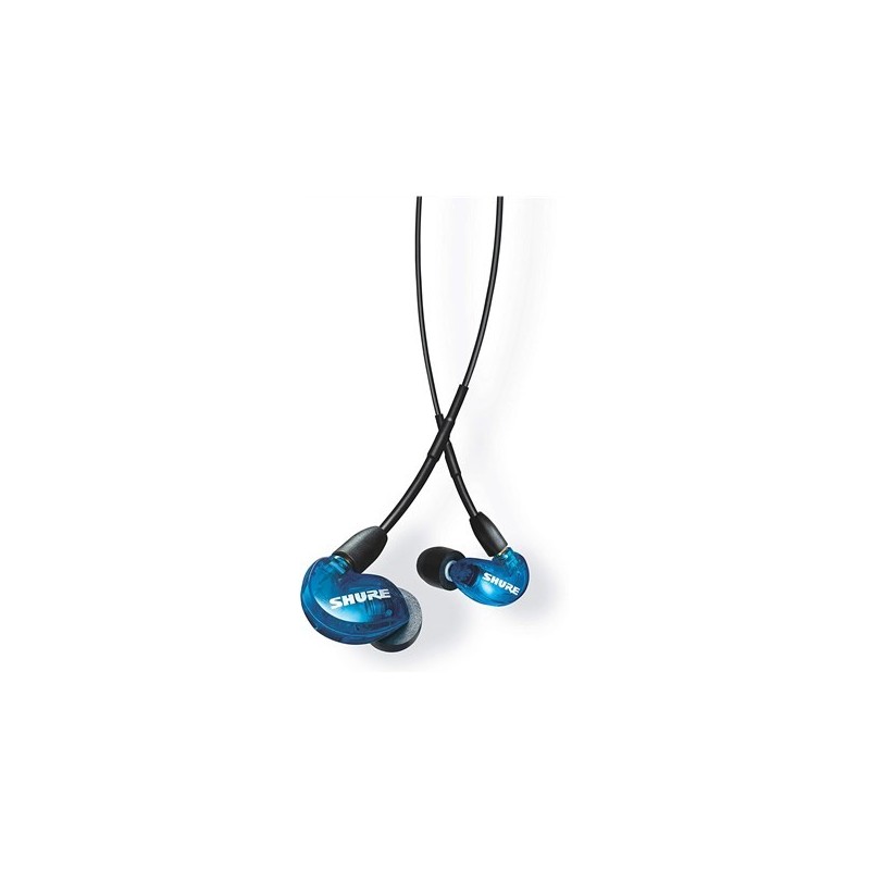 SE215DYBL+UNI-EFS - Słuchawki douszne AONIC215 z pojedynczym przetwornikiem i kablem 3.5mm (niebi...