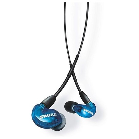 SE215DYBL+UNI-EFS - Słuchawki douszne AONIC215 z pojedynczym przetwornikiem i kablem 3.5mm (niebi...