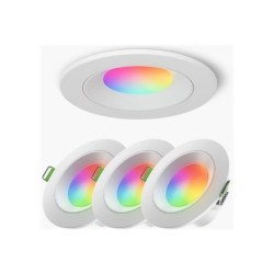 Nanoleaf NF080D02-4W3 inteligentne oświetlenie Inteligentne oświetlenie punktowe Bluetooth