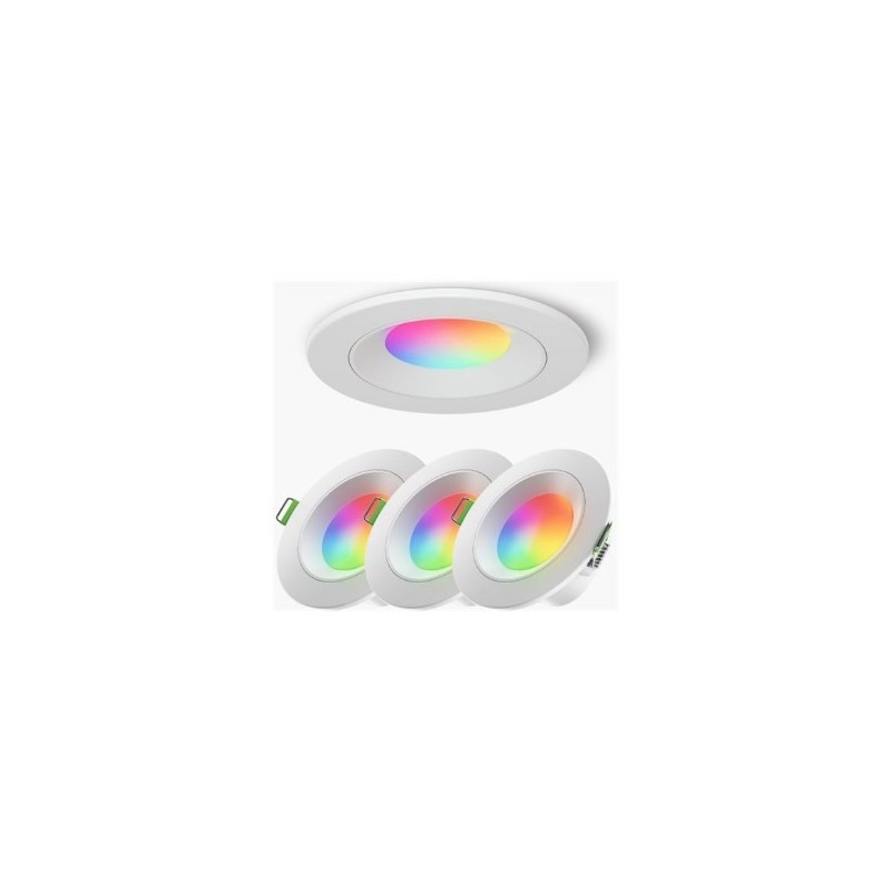 Nanoleaf NF080D02-4W3 inteligentne oświetlenie Inteligentne oświetlenie punktowe Bluetooth