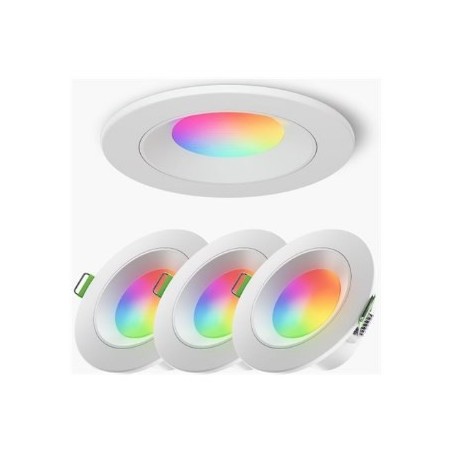 Nanoleaf NF080D02-4W3 inteligentne oświetlenie Inteligentne oświetlenie punktowe Bluetooth